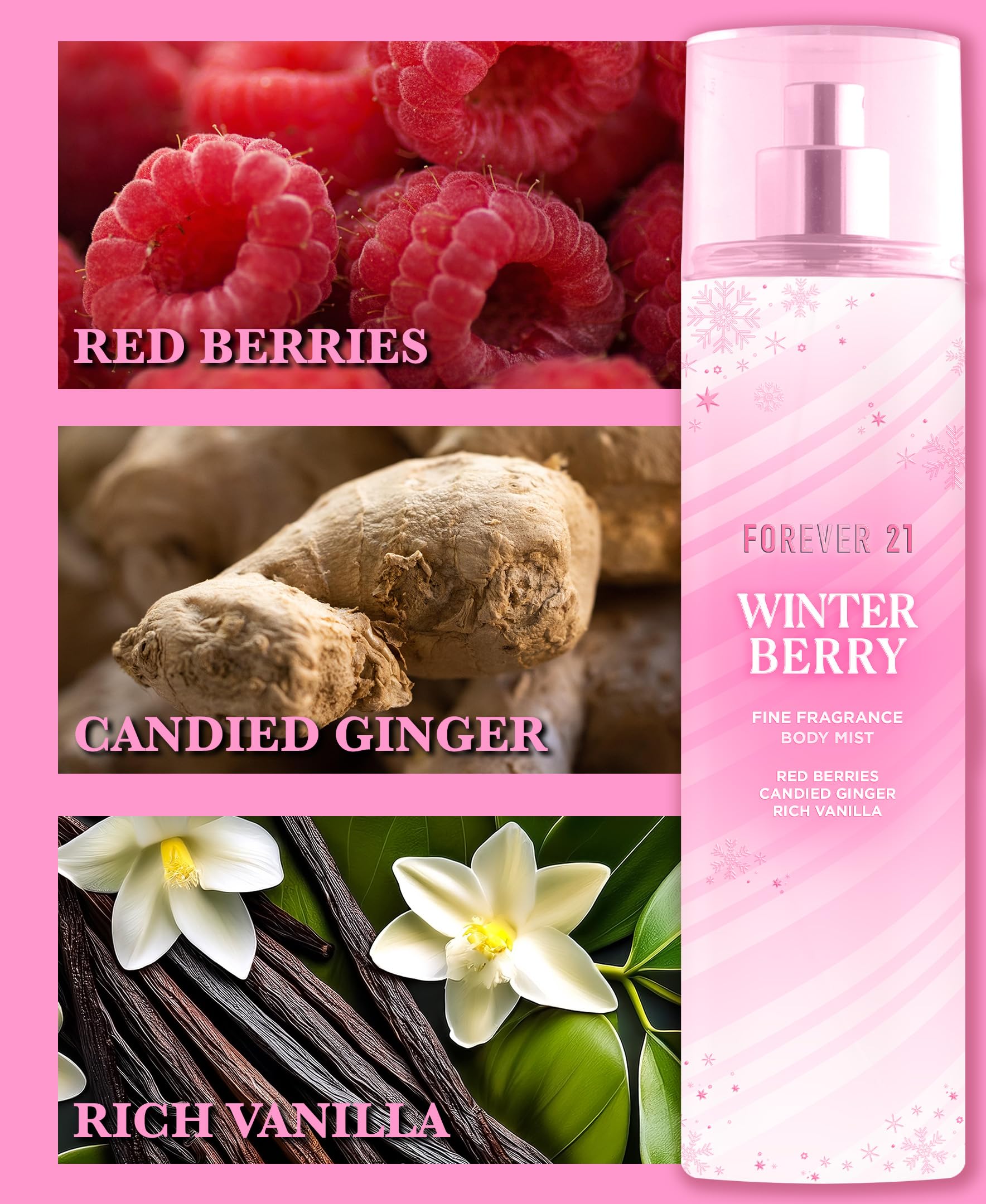 Amazon.com : Winter Berry Body Mist, 8 fl. oz., by Forever 21